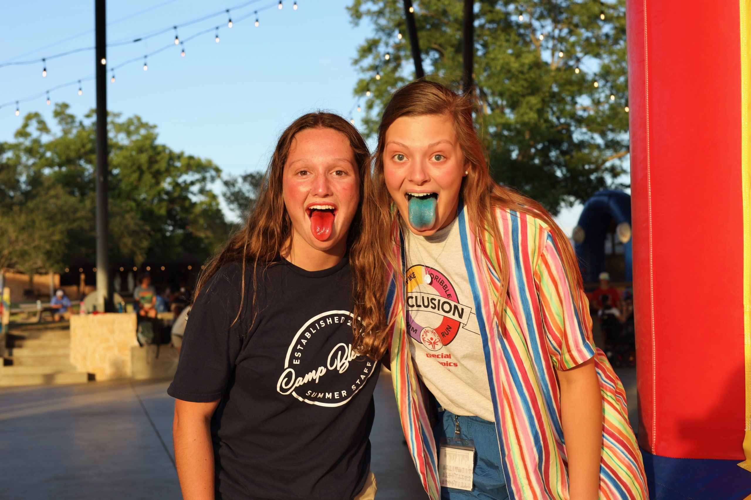 ***staff, Blue, Star, tongues out, carnival, Summer, June 28, 2022